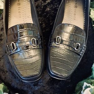 🖤 Lovely KAREN SCOTT Slip-On Loafers Black Sz 8M